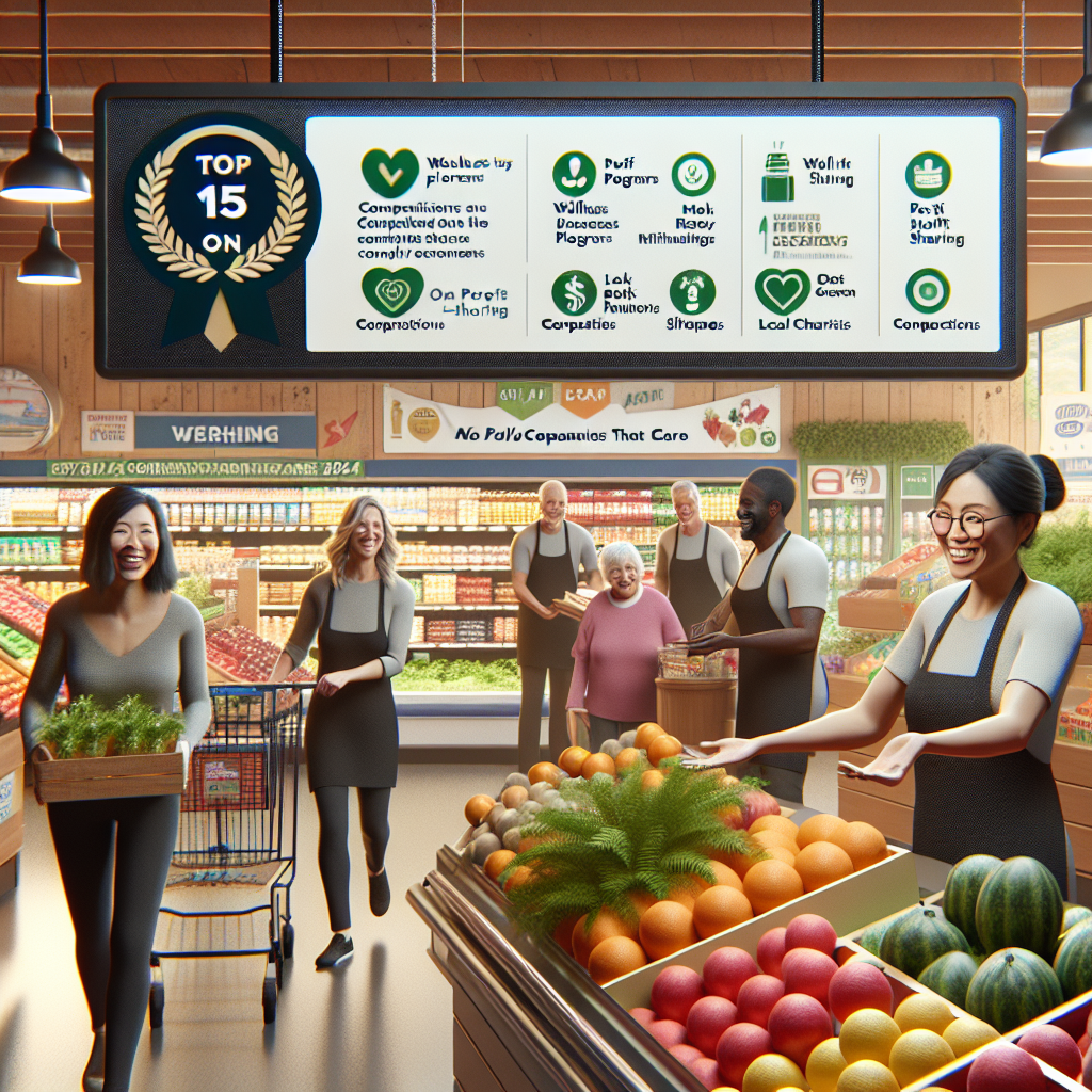 "Publix Shines on PEOPLE's 2024 Companies That Care List, Securing a Top 15 Spot for Its Remarkable Commitment"